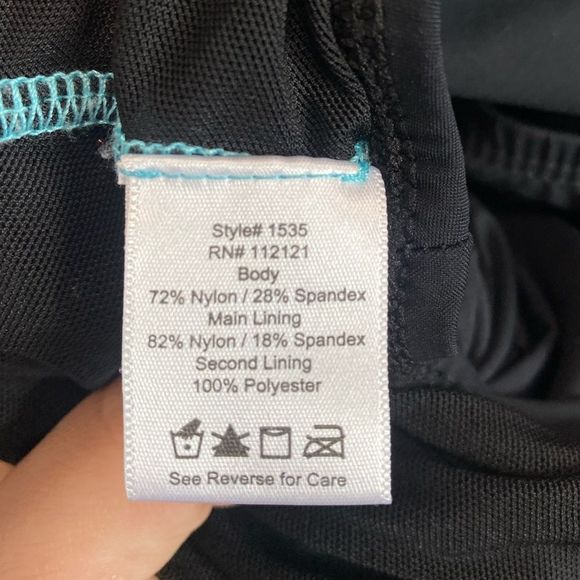 SPANX Love your ASSETS Sara Blakely Black Tummy Control One Piece Swimsuit - Picture 6 of 6